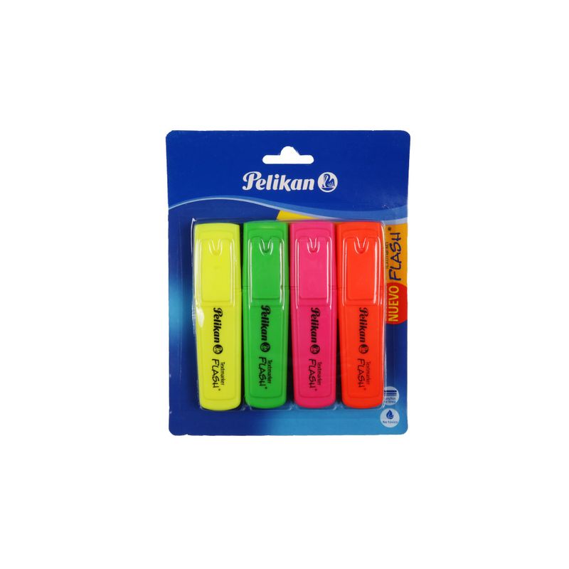 Resaltador-Pelikan-Flash-Surtido-X4-2-882766