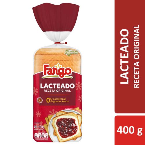 Pan Lacteado Fargo Original X 400g