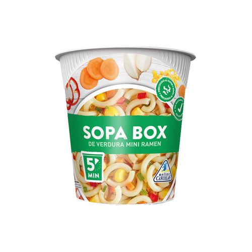 Sopa De Vegetales Box Mini Ramen