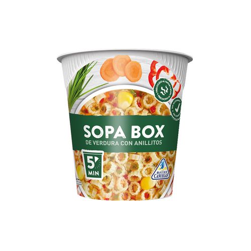 Sopa De Vegetales Box Anillitos