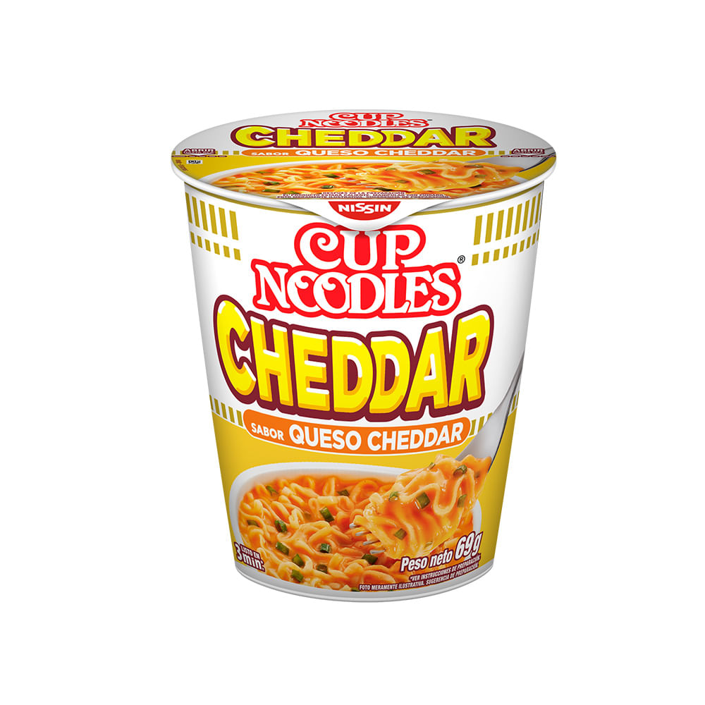 Cup Noodles Cheddar Nissin 69 Gr Jumbo