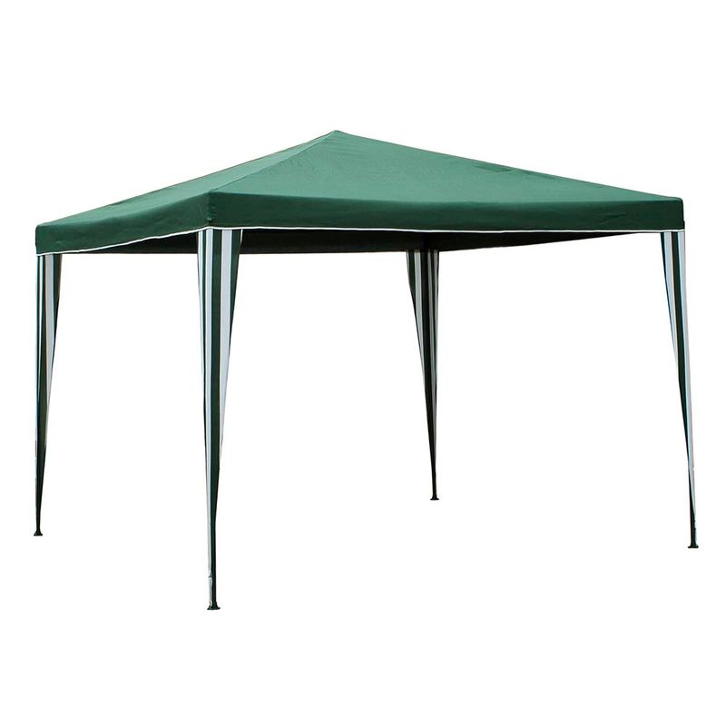 Gazebo-Outzen-Polyester-3x3x2-5mt-Verde-blanco-1-845216