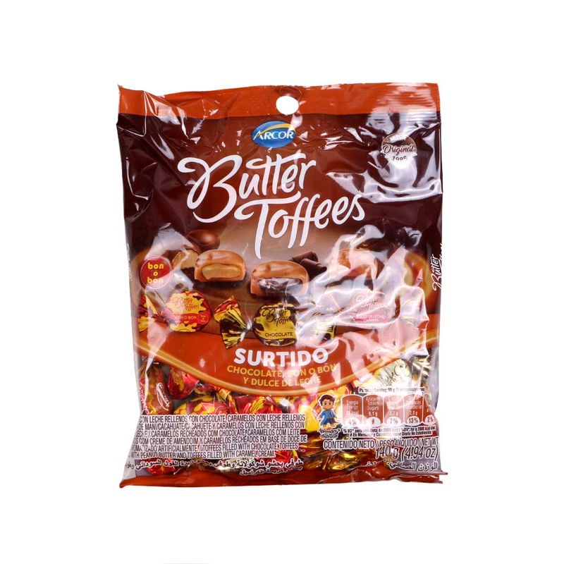 Caramelos BUTTER TOFFEES SURTIDO 140g - Vea