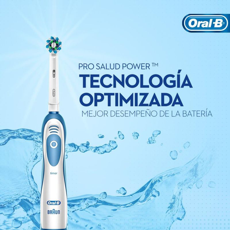 CEPILLO DENTAL ELÉCTRICO ORAL-B PRO-SALUD POWER 1 UN - Vea