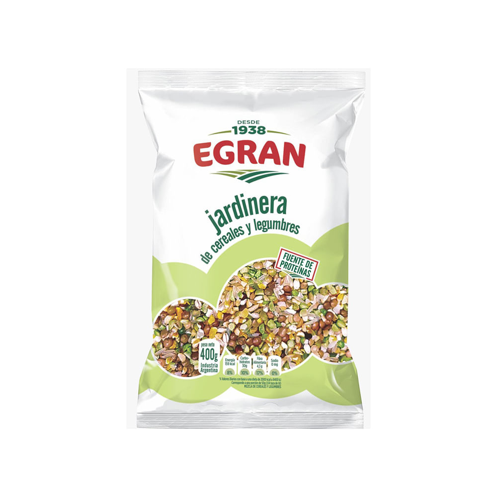 Jardinera Egran De Cereales Y Legumbres X400g Vea