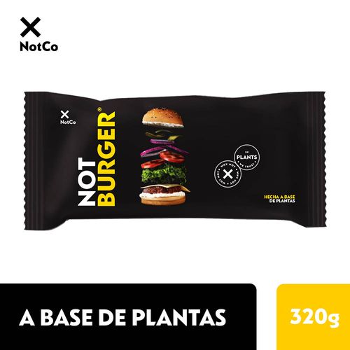 Medallón Premium Not Burger® Flowpack 4 X 320 Gr