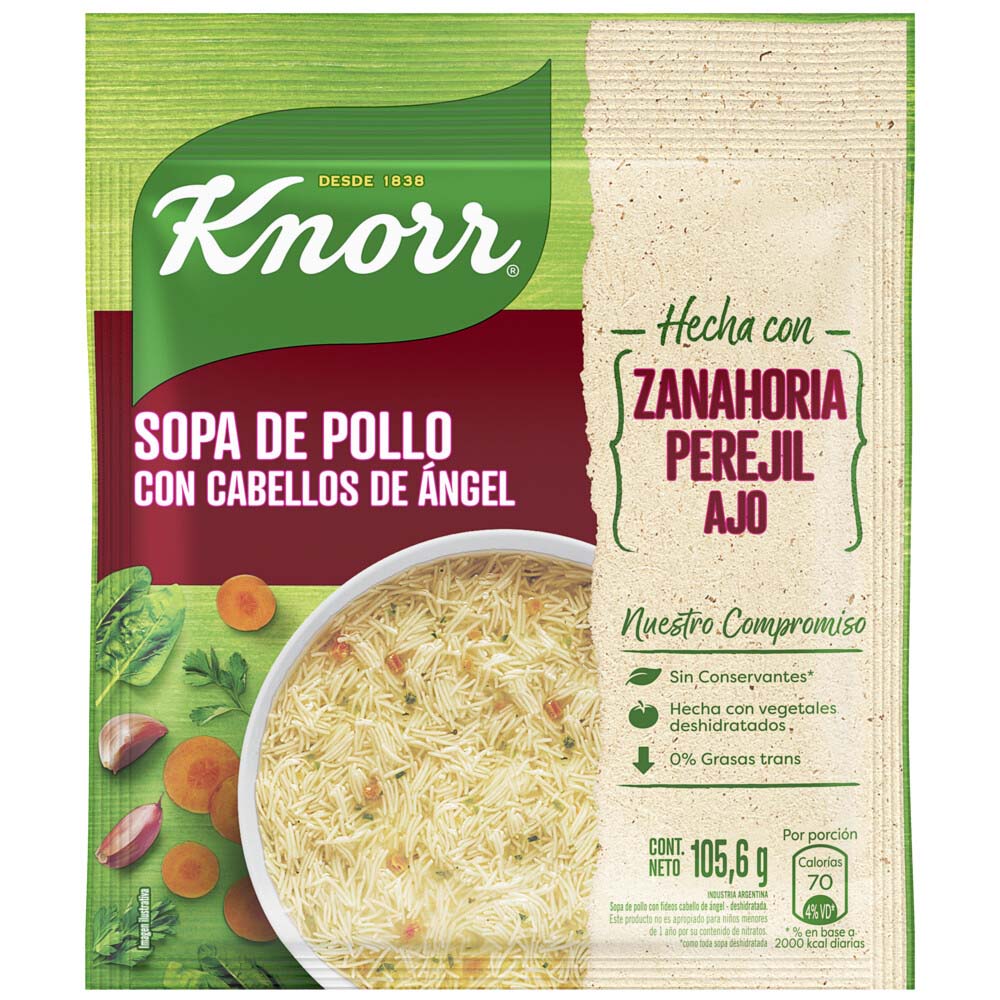 Sopa D Poll Knorr C/Cabell D ang  G - Jumbo