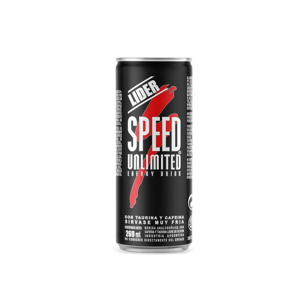 energizante SPEED UNLIMITED 269cc - Jumbo