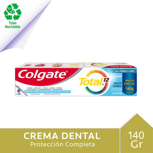 Crema Dental Colgate Total 12 Salud Visible 14
