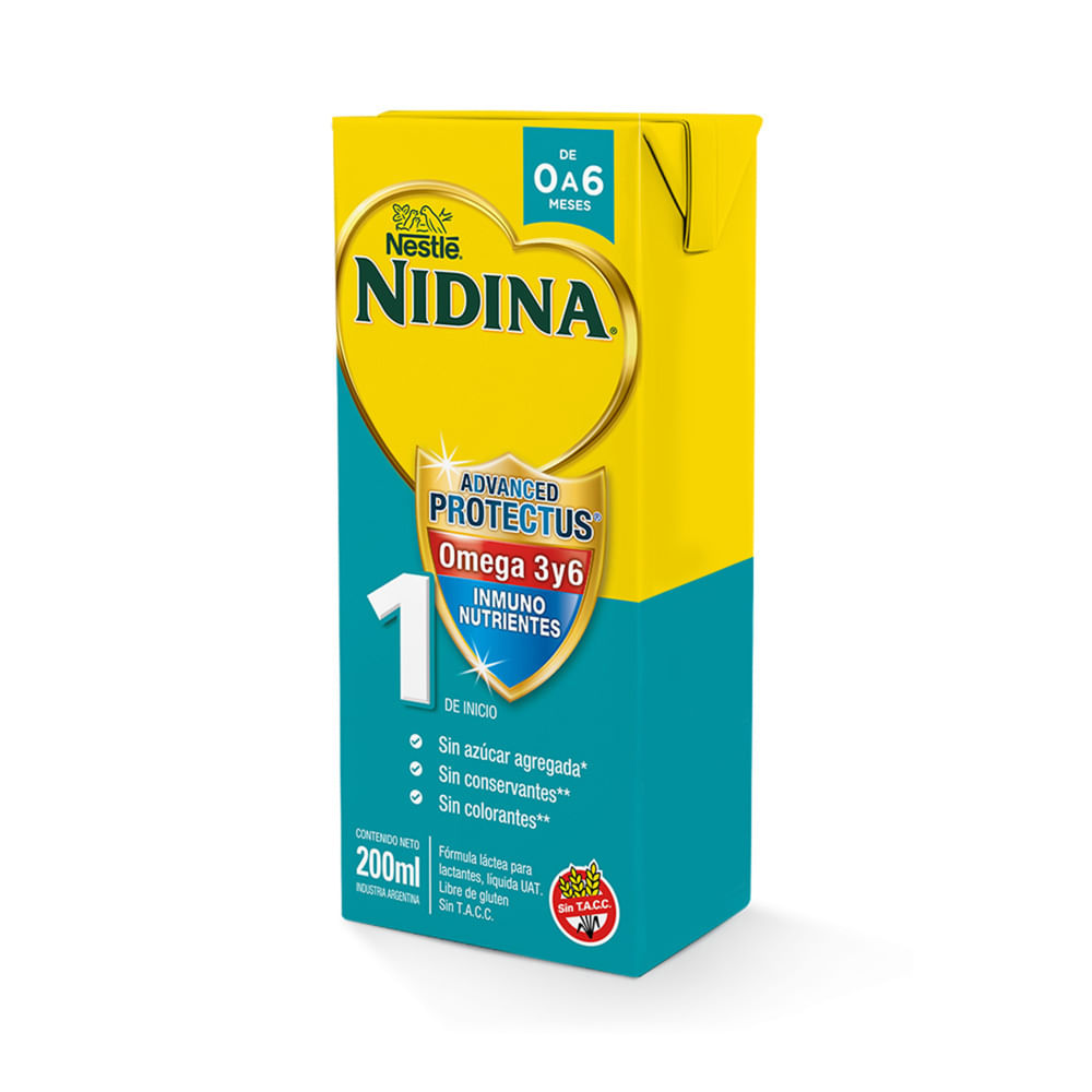 Leche Nidina 2 RTD 200Ml - alberdisa