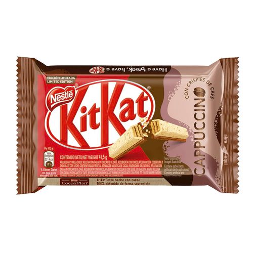 Oblea Kitkat® Cappuccino 4 Fingers X41.5gr