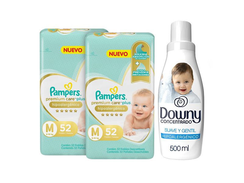 Suavizante 500ml Bebe Hipoalergenico Concentrado Downy