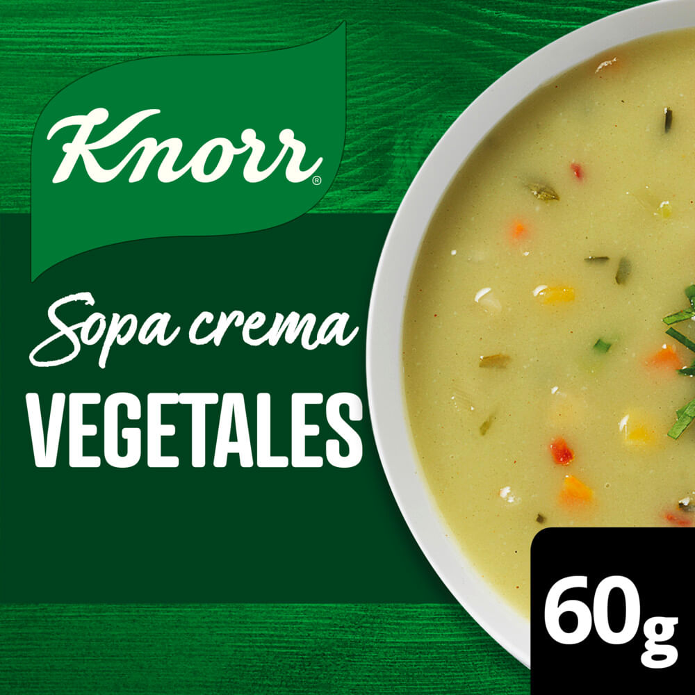 Sopa Crema Knorr Verduras 60 Gr Jumbo