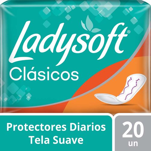 Protectores Diarios Ladysoft Clasico X20 Un