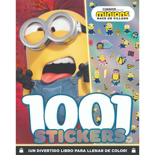Libro Minions-1001 Stickers-vertice