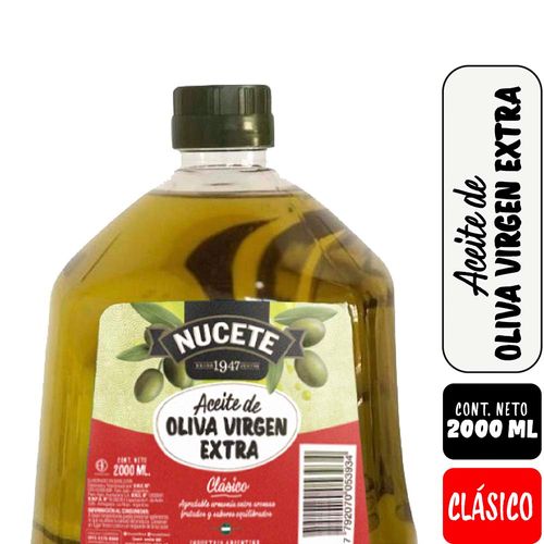 Aceite De Oliva Nucete Extra Virgen X2000ml