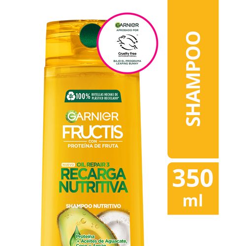 Shampoo Fructis Recarga Nutritiva 350ml