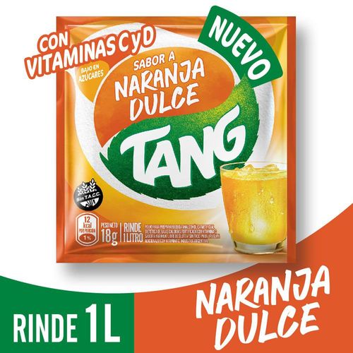 Jugo En Polvo Tang Naranja Dulce Vitamina C+d 18g