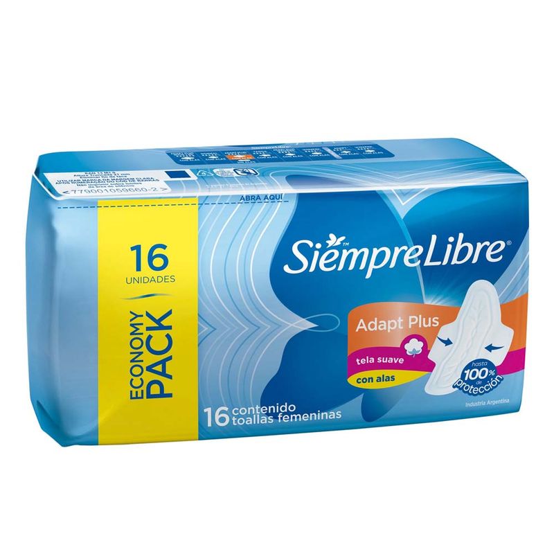 Toallas-Femeninas-Siempre-Libre-Adapt-Plus-Con-Alas-X-16-U-2-40519