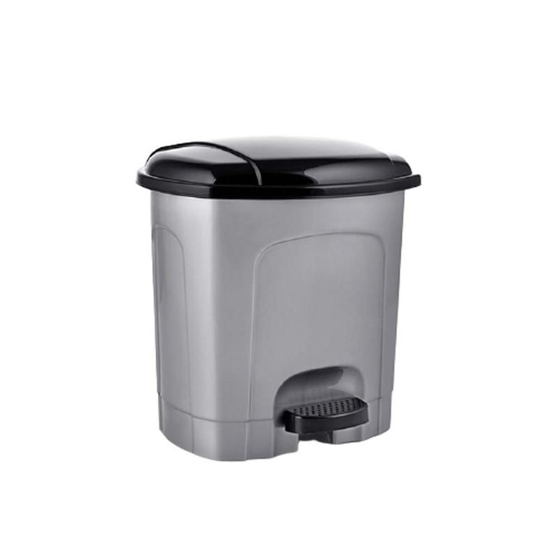 Basurero-Plastico-Pedal-21lt-Plateado-33x36x42cm-1-877410