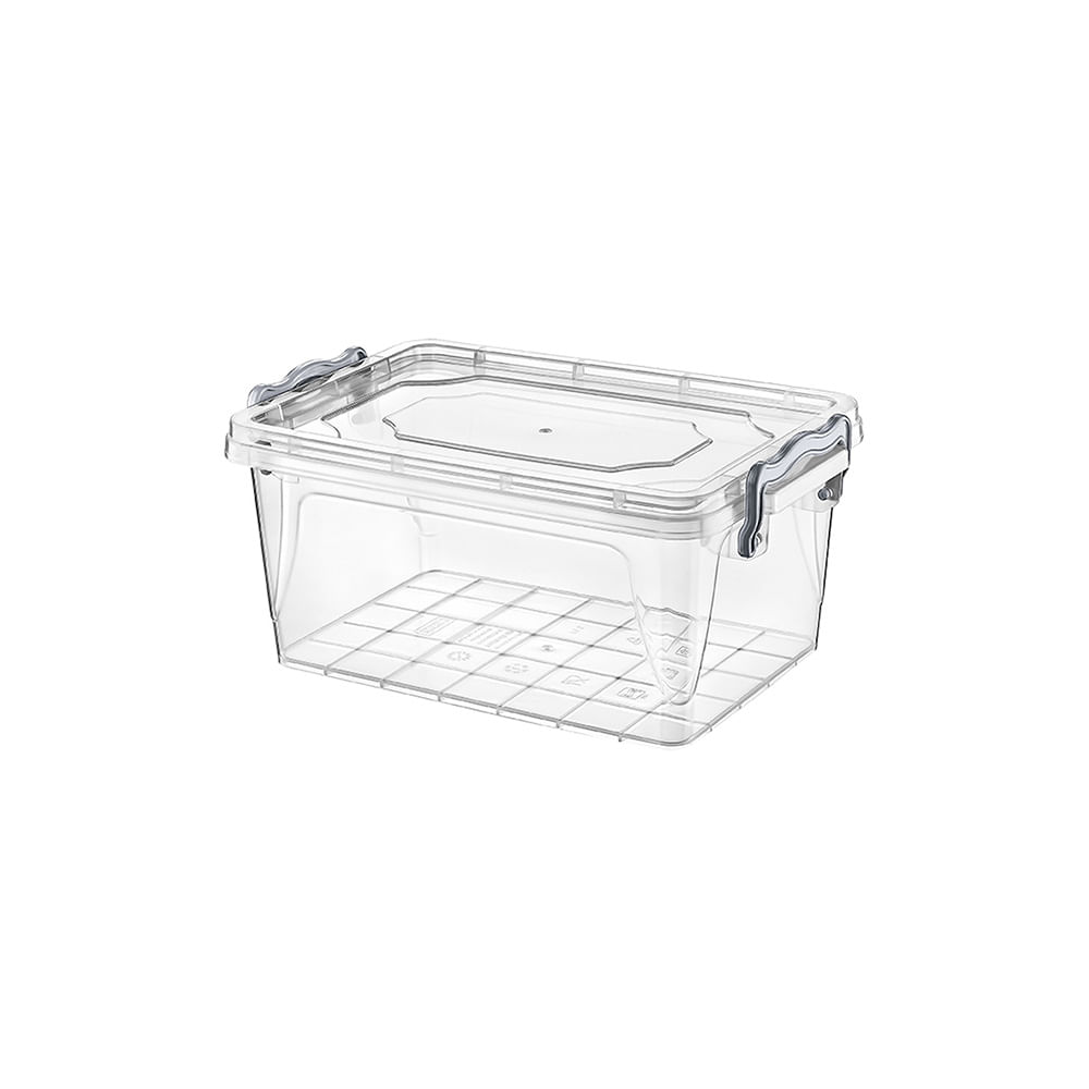 CAJA ORGANIZADORA DE PLÁSTICO 23.1 CM BLANCO