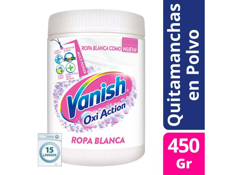 Comprar Quitamanchas Vanish Polvo White -1800gr