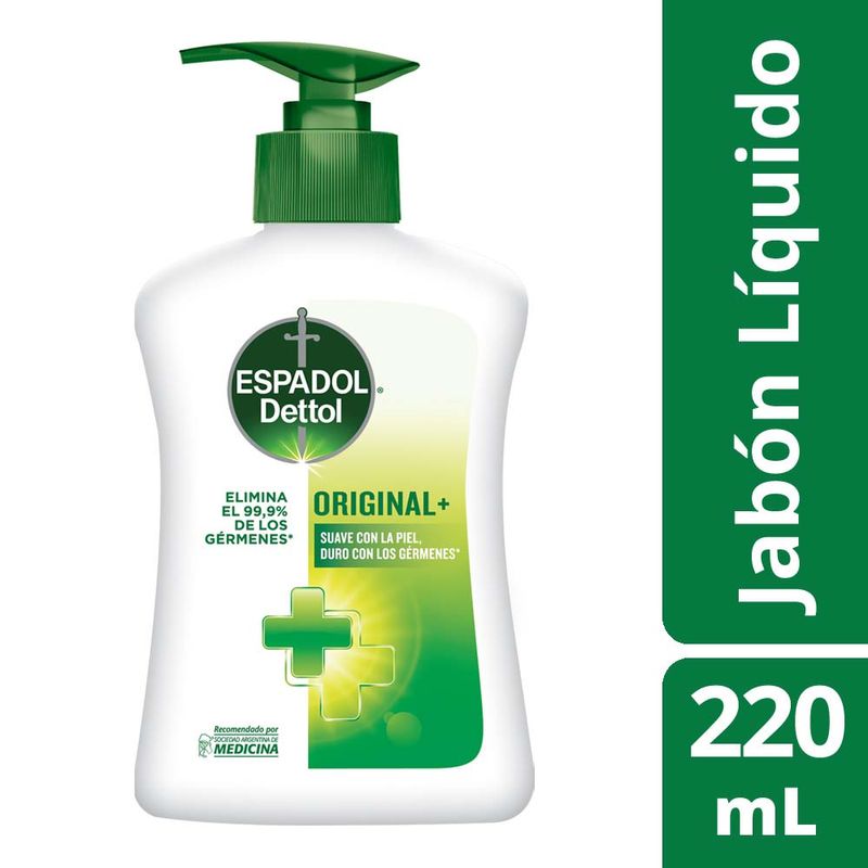 Jabon Liquido Espadol Original 220ml Disco 0533