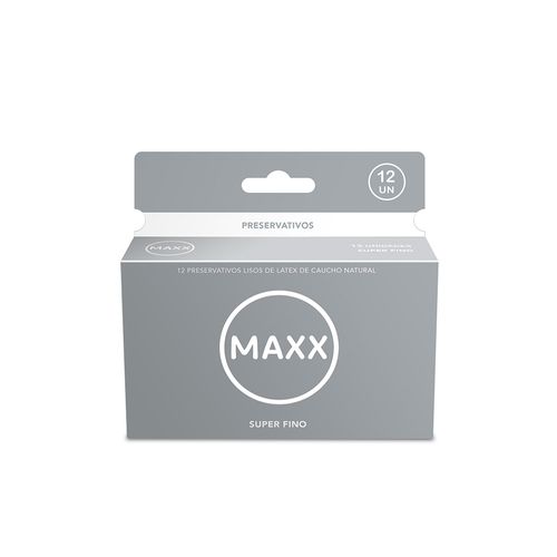 Preservativo Maxx Super Fino 12u