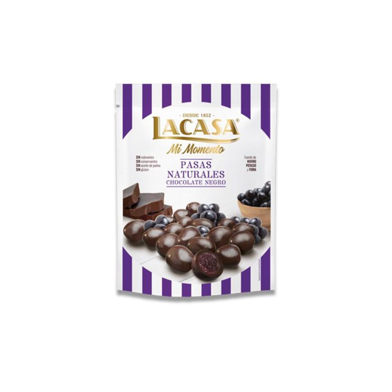 Pasas-Chocolate-Negro-Lacasa-150g-1-936140