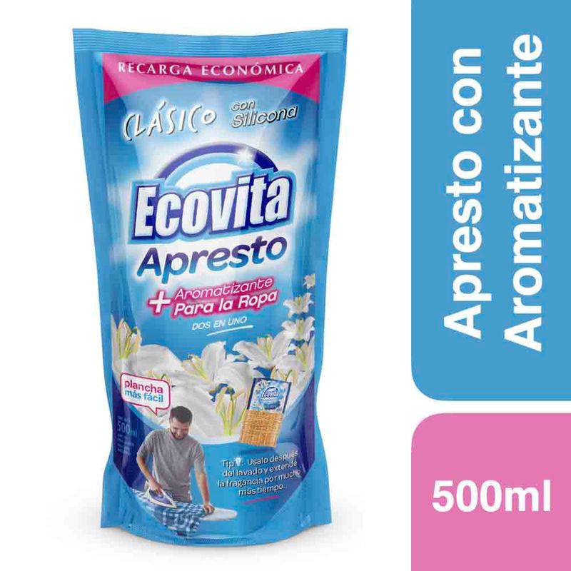 Apresto-Ecovita-Clasico-Aromatizante-Doypack-500ml-1-891841