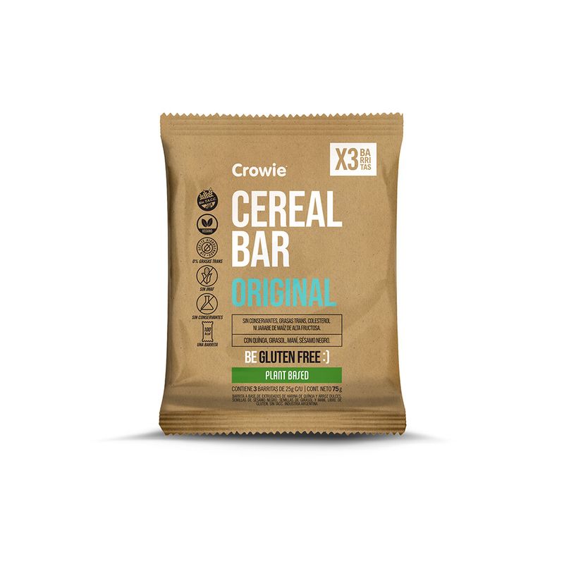 Cereal-Bar-Crowie-Sin-Gluten-vegana-Orig-Pack-Cereal-Bar-Crowie-Sabor-Original-Pack-X3-25g-1-940354