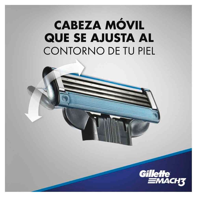 M-quina-De-Afeitar-Con-2-Repuestos-Gillette-Mach3-5-718254