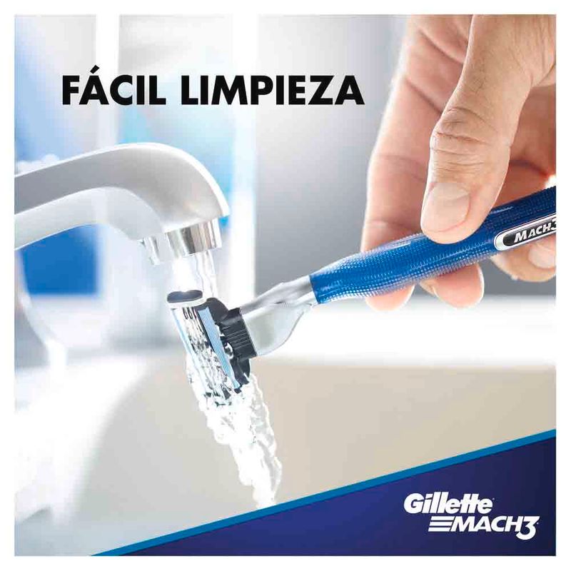M-quina-De-Afeitar-Con-2-Repuestos-Gillette-Mach3-6-718254