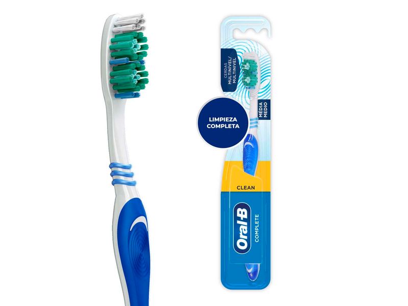 Cepillo dental Oral-B Clean Indicator medio 2 pzas