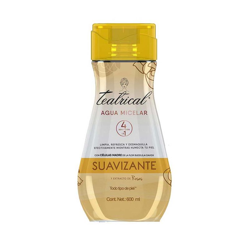 Agua Micelar Teatrical Suavizante Rosas