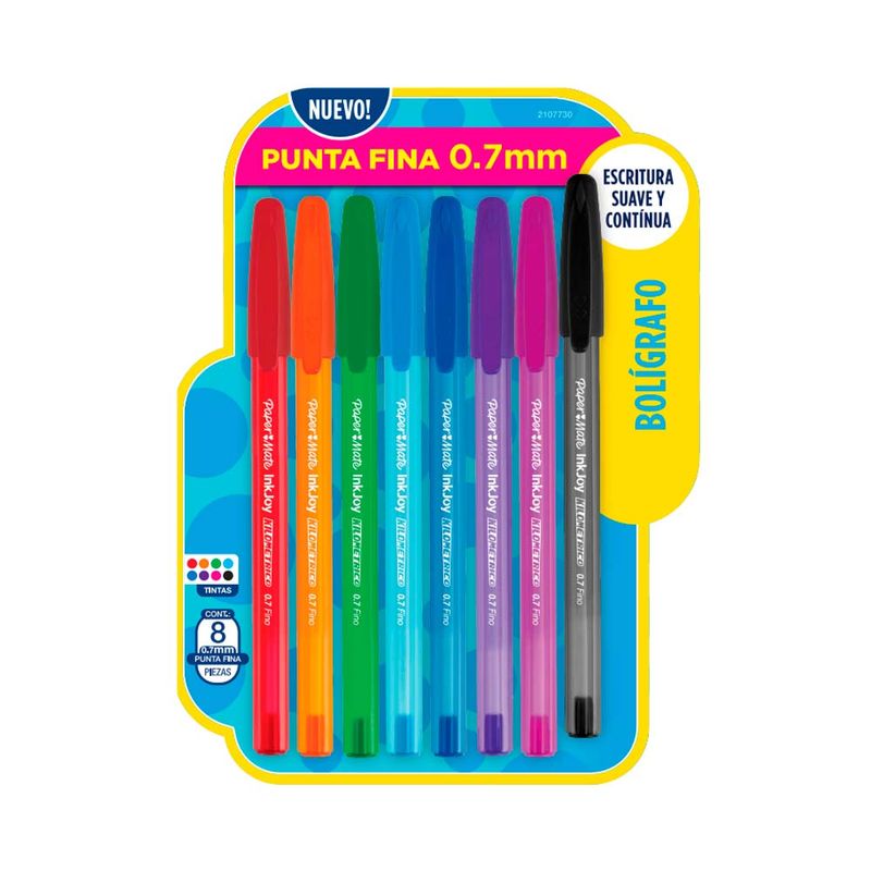 Bol-grafo-Punta-Fina-Fun-Colors-X8-Paper-Mat-1-942730