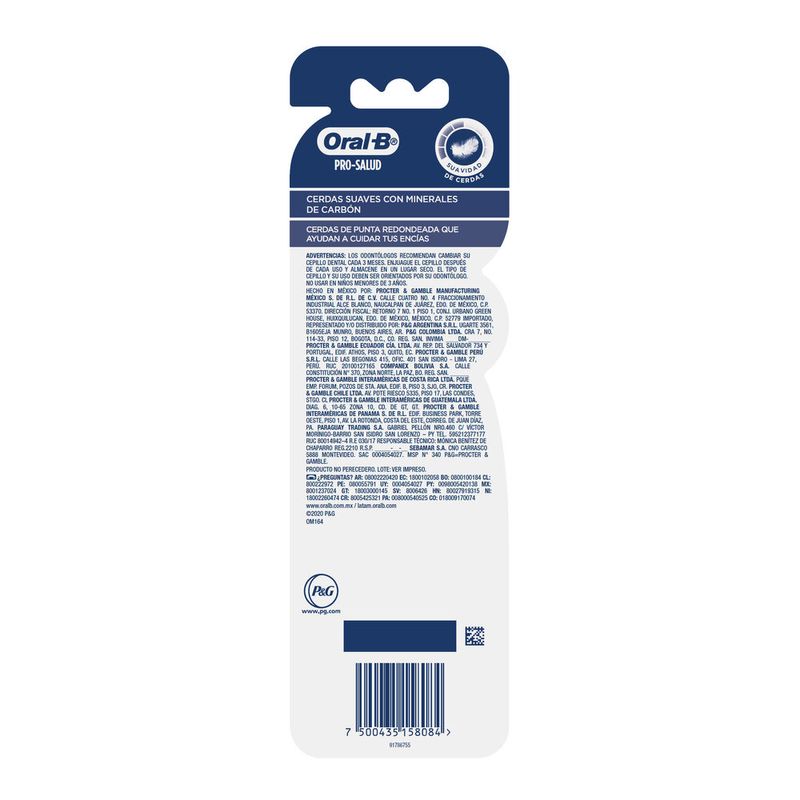 Cepillo-Oral-B-Charcoal-Soft-Black-X2-8-887174