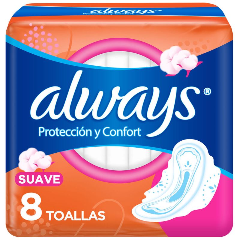 Toallas-Always-Protecci-n-Y-Confort-Suave-8u-Toallas-Always-Protecci-n-Y-Confort-Suave-8u-1-892304