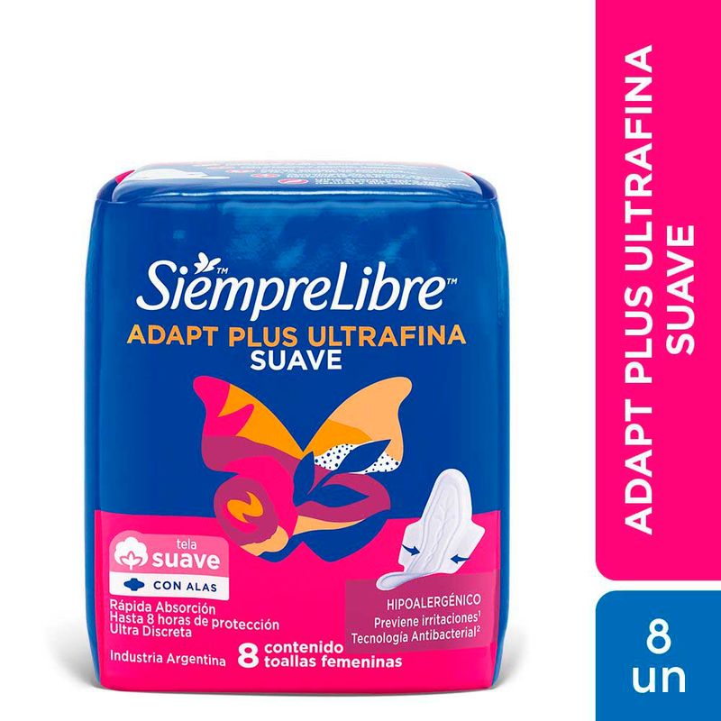 Toallas-Femeninas-Siempre-Libre-Adapt-Plus-Uf-C-a-X8-Toallas-Femeninas-Siempre-Libre-Adapt-Plus-Uf-C-a-X8-1-880382