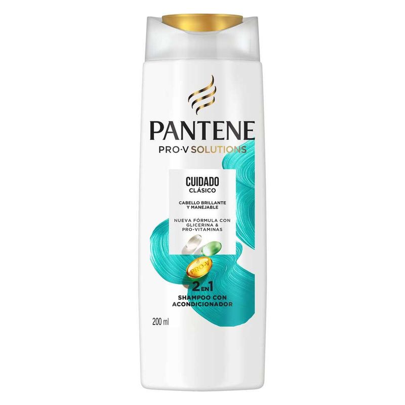 Shampoo Y Acondicionador Pantene Cuidado ClÁsico Pro V Solutions 200 Ml Jumbo