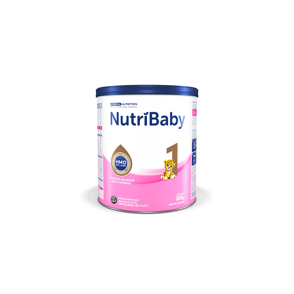 Nutribaby Leche De Fórmula 1 Lata 800 Gr, Nutribaby Leches