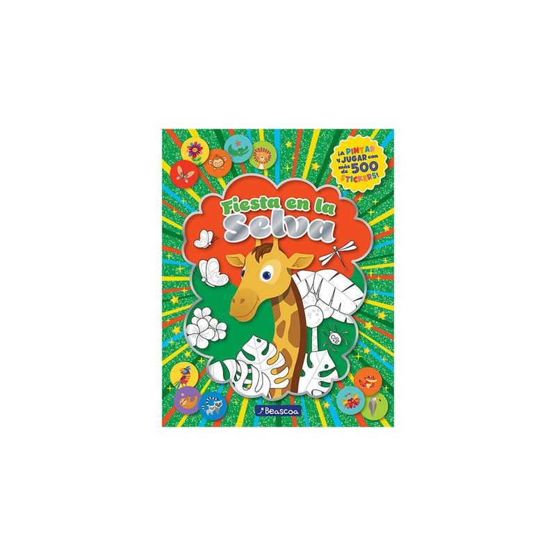 Animales-De-La-Selva-fiesta-500-Stickers-Prh-1-958550