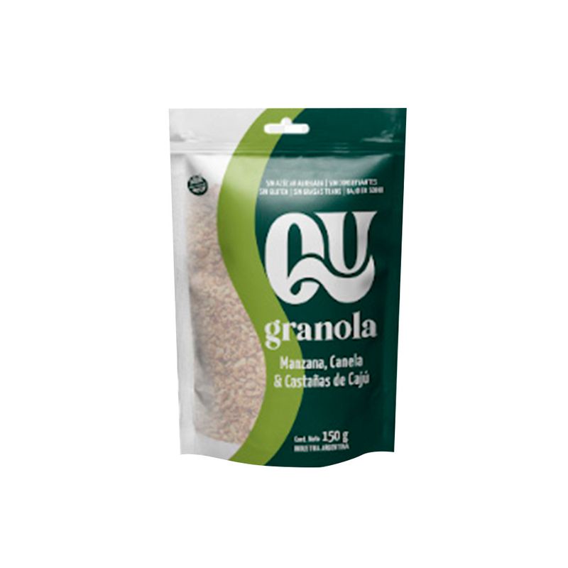 granola QUAKER manzana, canela y castañas de caju 150g Disco