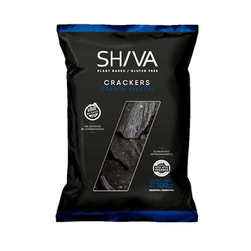 Carbón Vegetal Sin Tacc 100 Gr Shiva