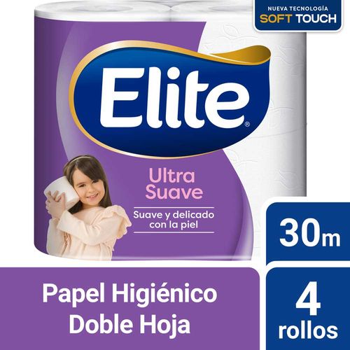 Papel Higienico Elite Doble Hoja Soft C/calg 4x30m