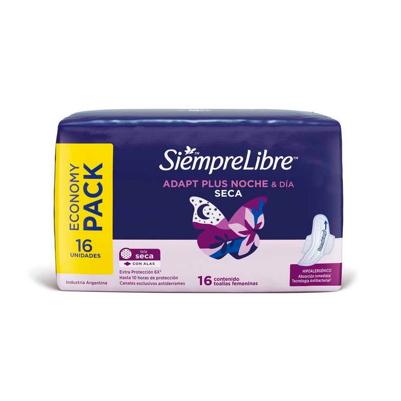 Toallas-Femeninas-Siempre-Libre-Adapt-Plus-Noche-Y-D-a-Seca-C-alas-X-16-Un-3-879846