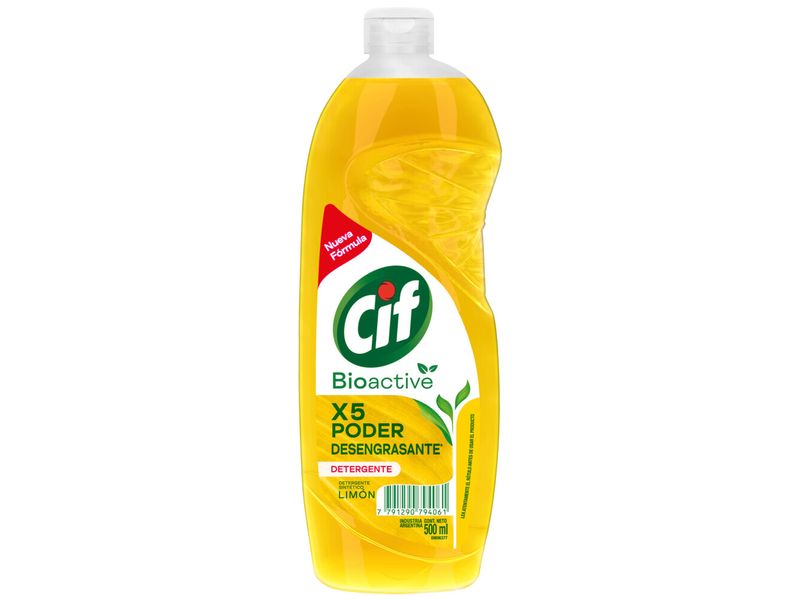 DETERGENTE LAVAVAJILLAS INSUPERABLE Limón - Botella 500 ml.