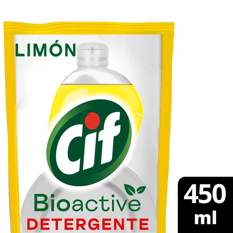 Lavavajilla-Cif-Limon-Bioactive-Dp-450ml-Lavavajilla-Cif-Limon-Bioactive-Doypack-450ml-1-986730