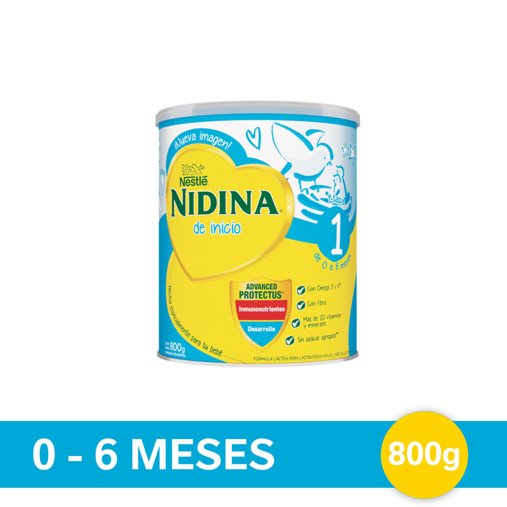 NIDINA 1 Leche para lactantes en polvo
