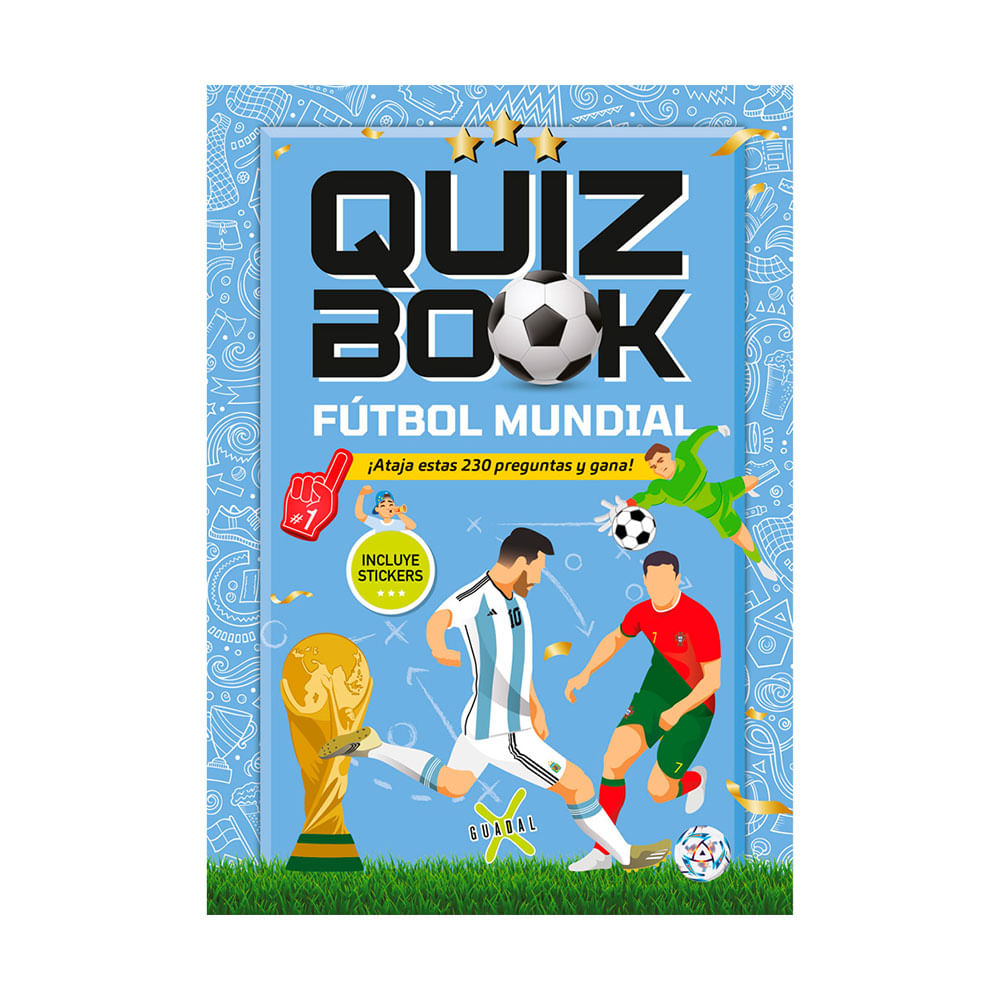 LIBRO FUTBOL MUNDIAL-QUIZ BOOK GUADAL - Jumbo